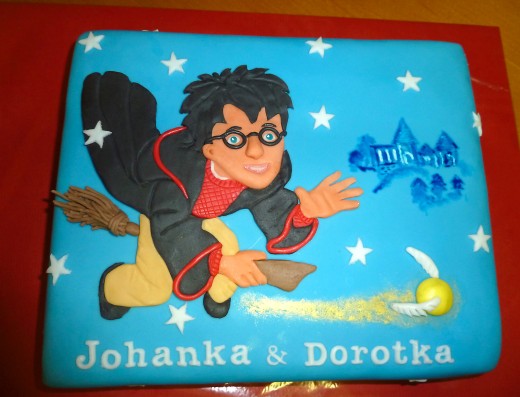 obrázek dortu - dort Harry Potter