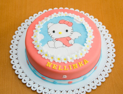 obrázek dortu - dort Hello Kitty