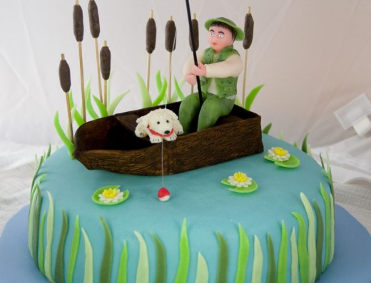 obrázek dortu - dort Rybář