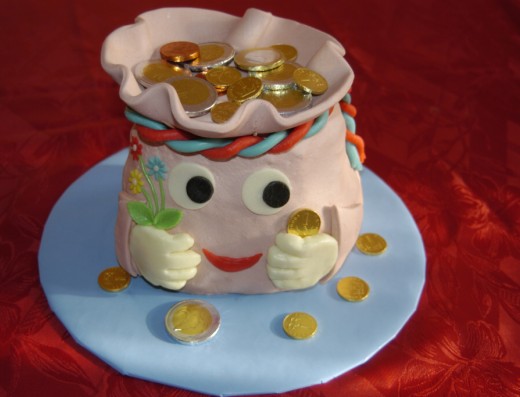obrázek dortu - dort Měšec