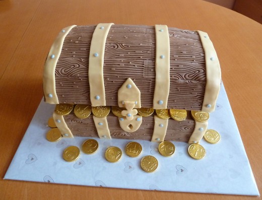 obrázek dortu - dort Truhla