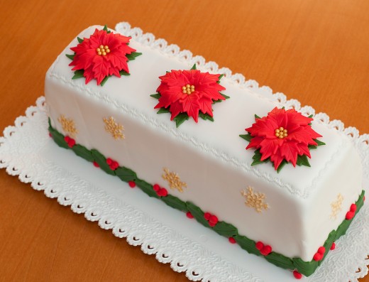 obrázek dortu - dort Vánoční řezy